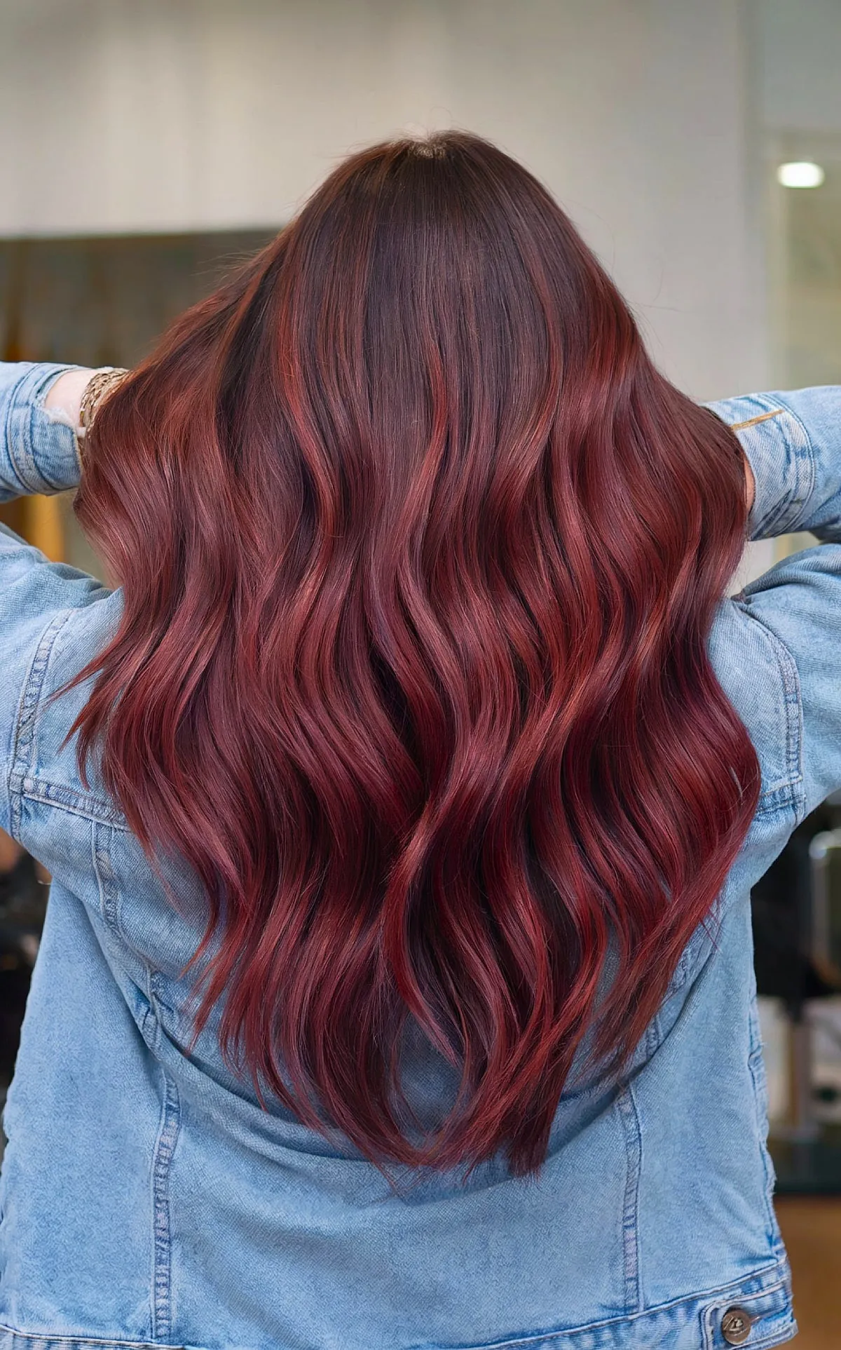 Red Velvet Balayage