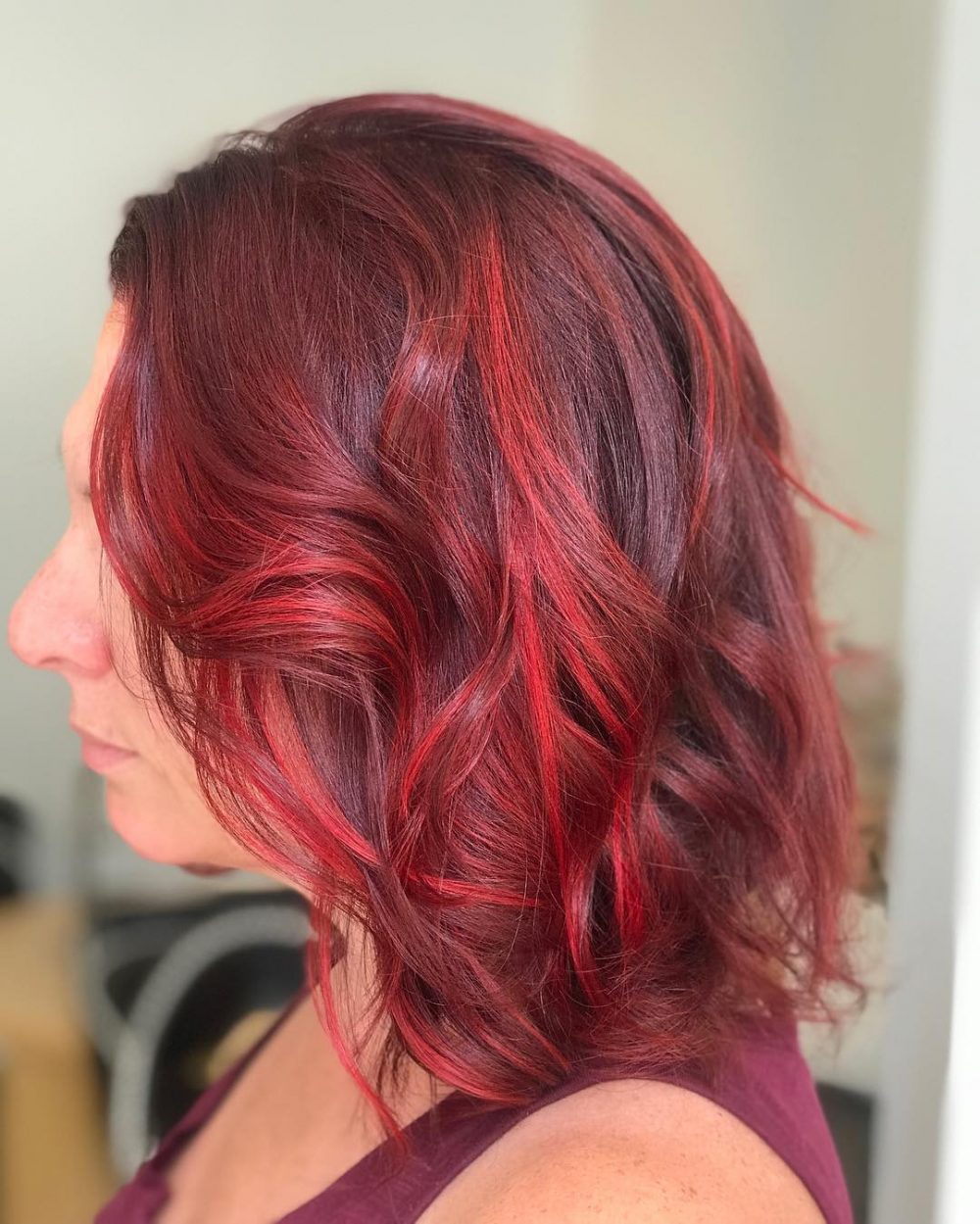 19 Greatest Red-Violet Hair Color Ideas Trending in 2024
