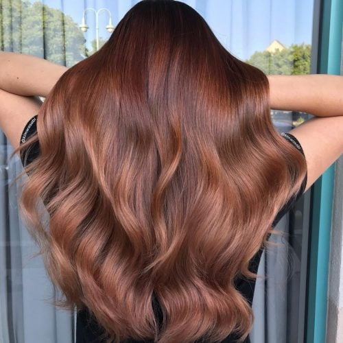 Perfect Reddish-Brown Chestnut Hair Color