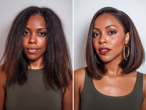 Beautiful Relaxed Hair Ideas