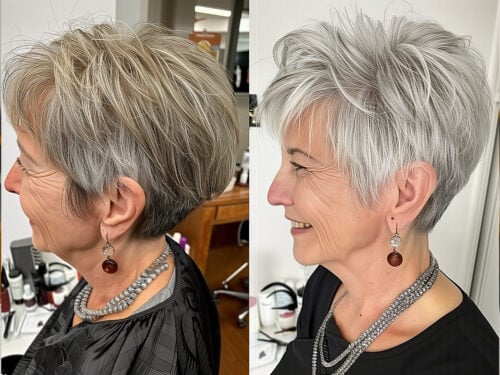 Remarkable haircuts for older women with thin hair