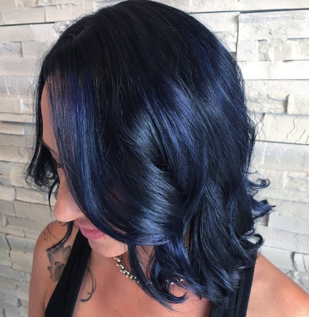 Rich & Classy Blue hairstyle