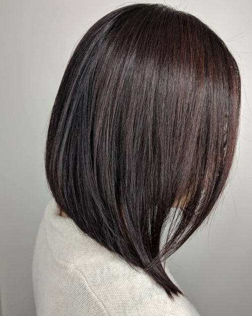 Dark Ash Black Hair Color
