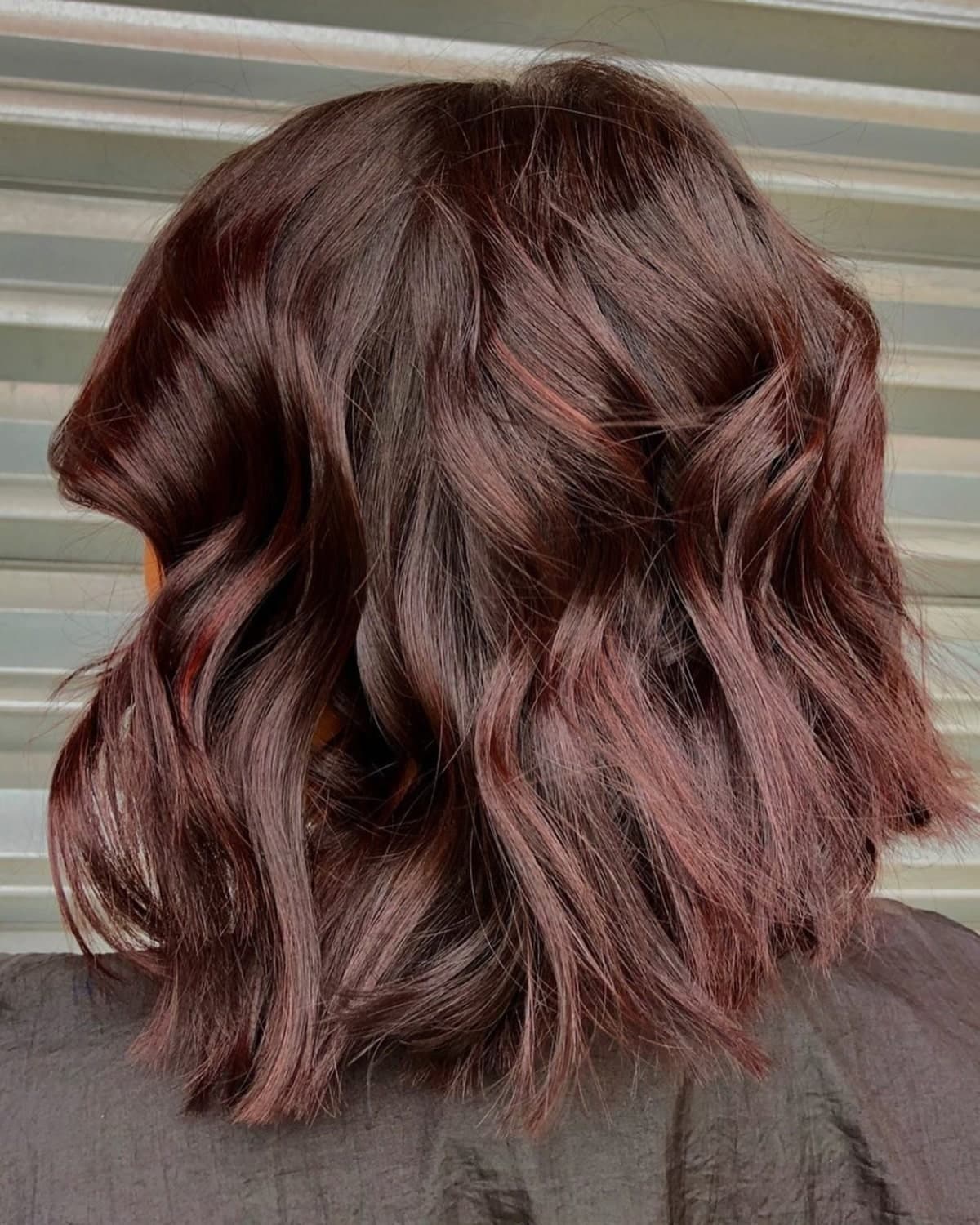 Rich Red Hair With Subtle Highlights
