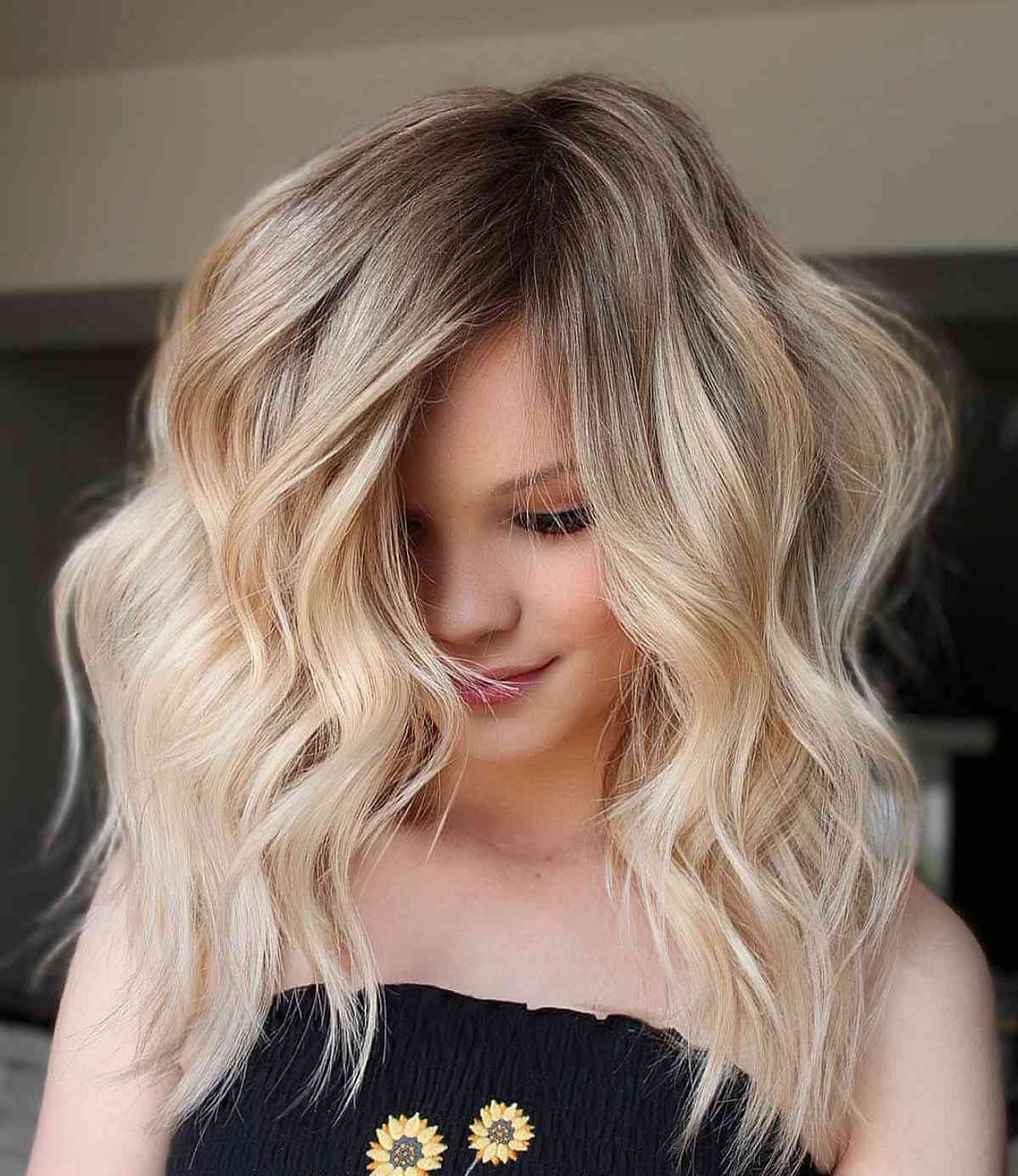 Rooted Blonde Hair 