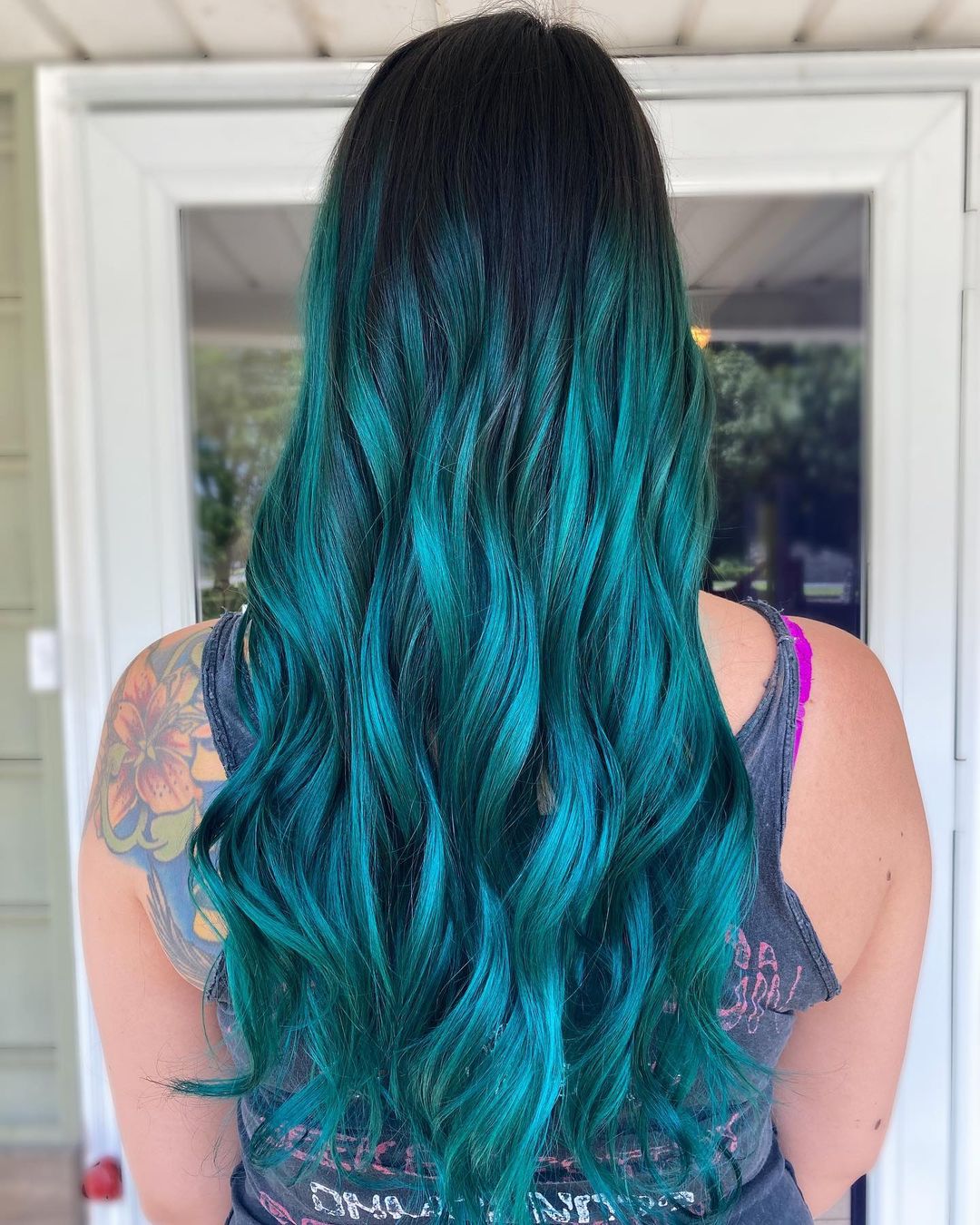 Rooted Teal Blue.