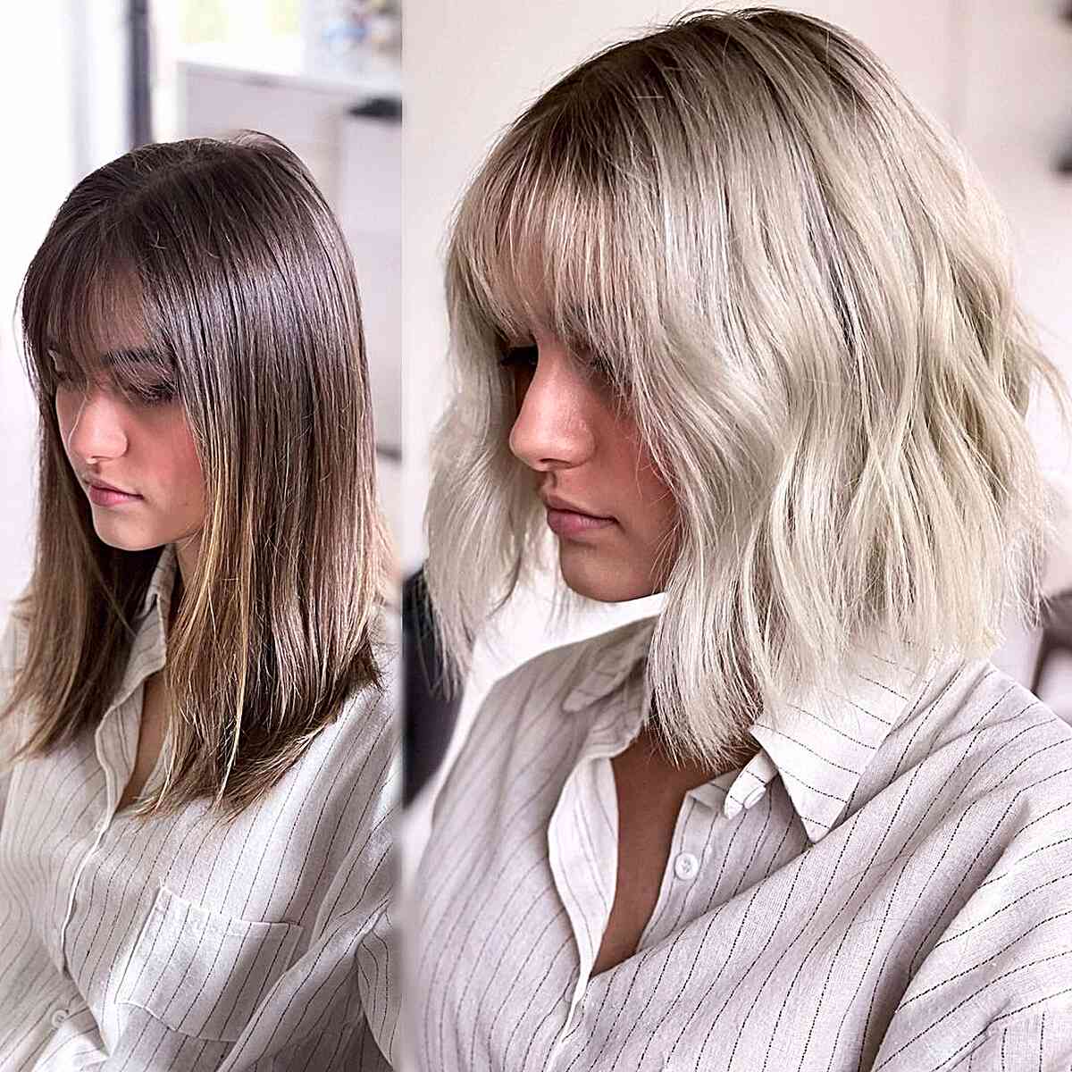Rooted with a Barbie-Inspired White-Blonde Color
