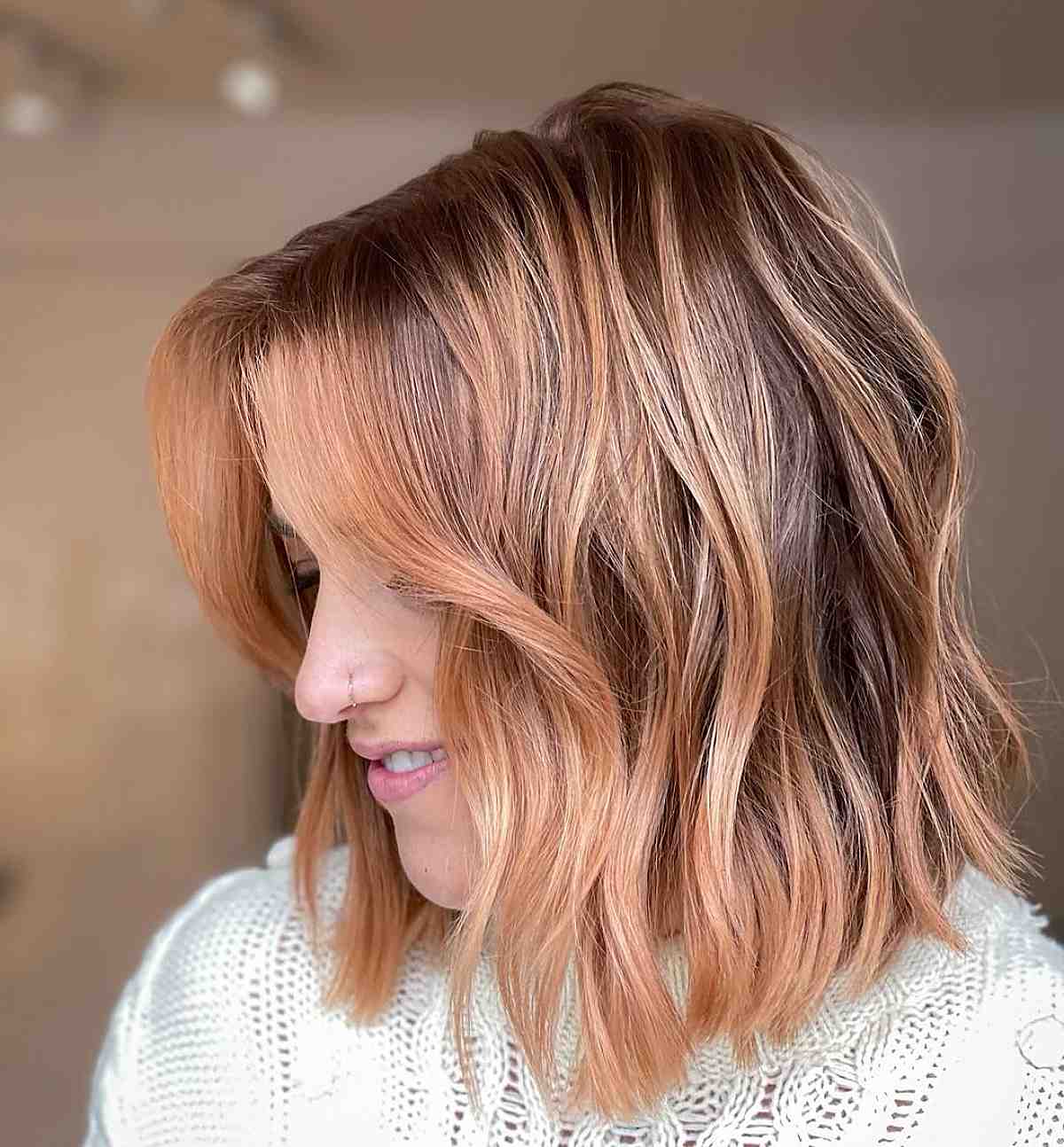 22 Prettiest Ways to Get Rose Gold Highlights for Every Hair Color