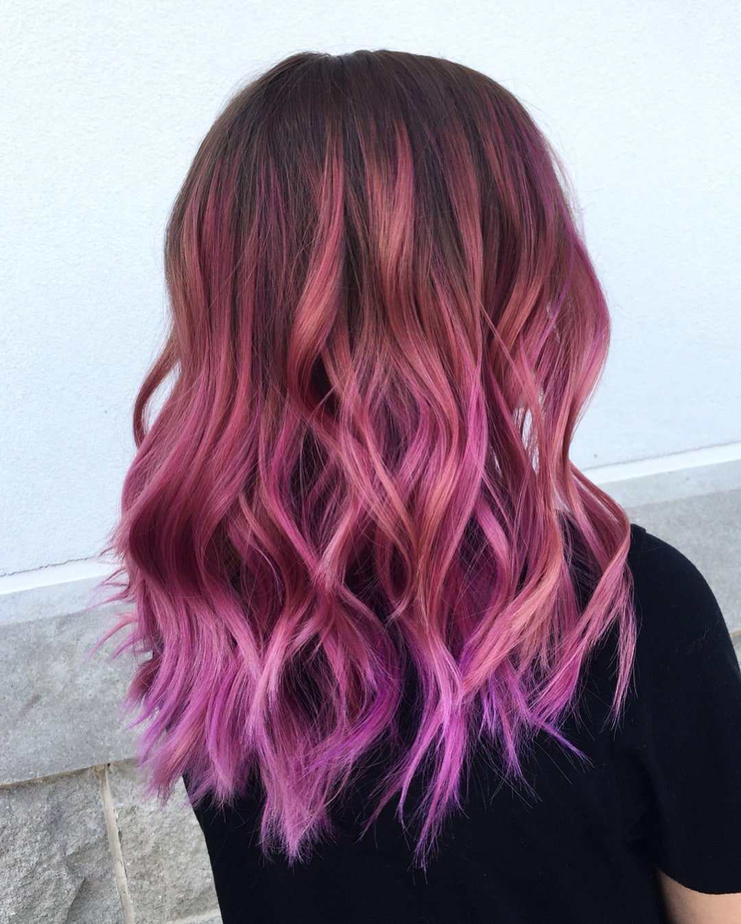 Pink and Rose Quartz Hair