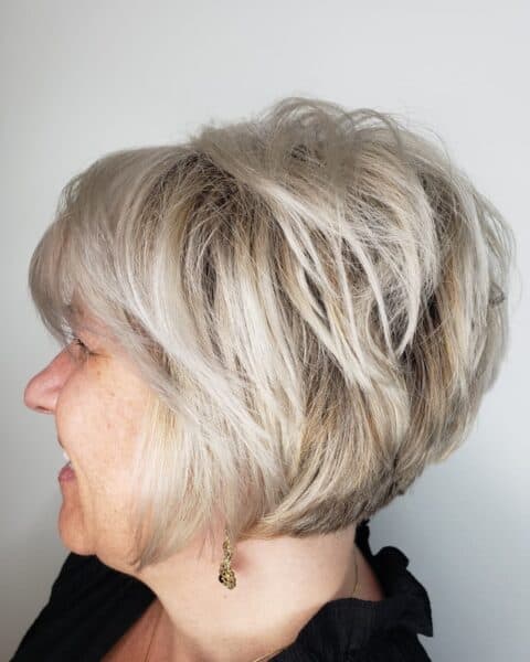 33 Gorgeous Short Bobs for Older Women with Style