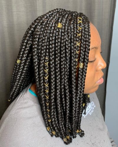 22 Best Short Box Braids You Have to See for 2024