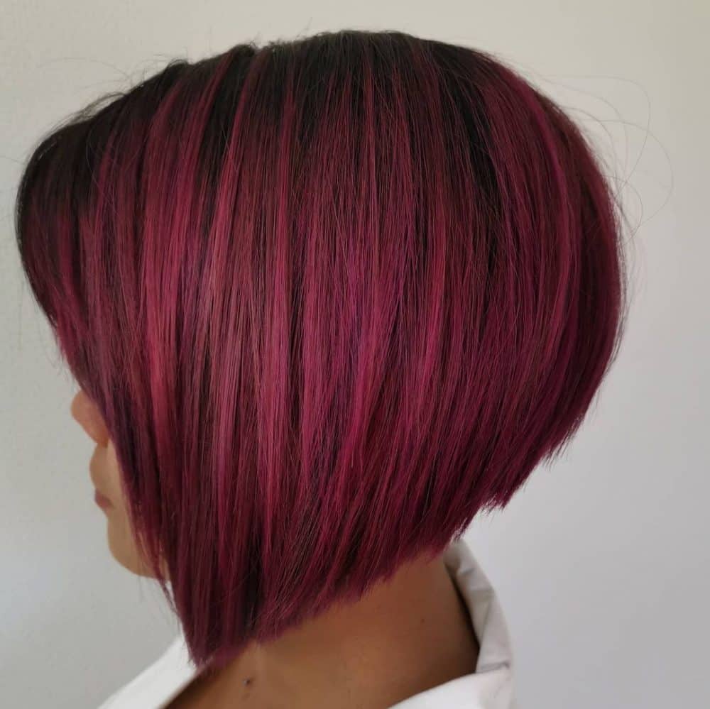 23 Stunning Black Cherry Hair Color Ideas For 2024   Ruby Black Cherry Red Hair Color 1000x999 