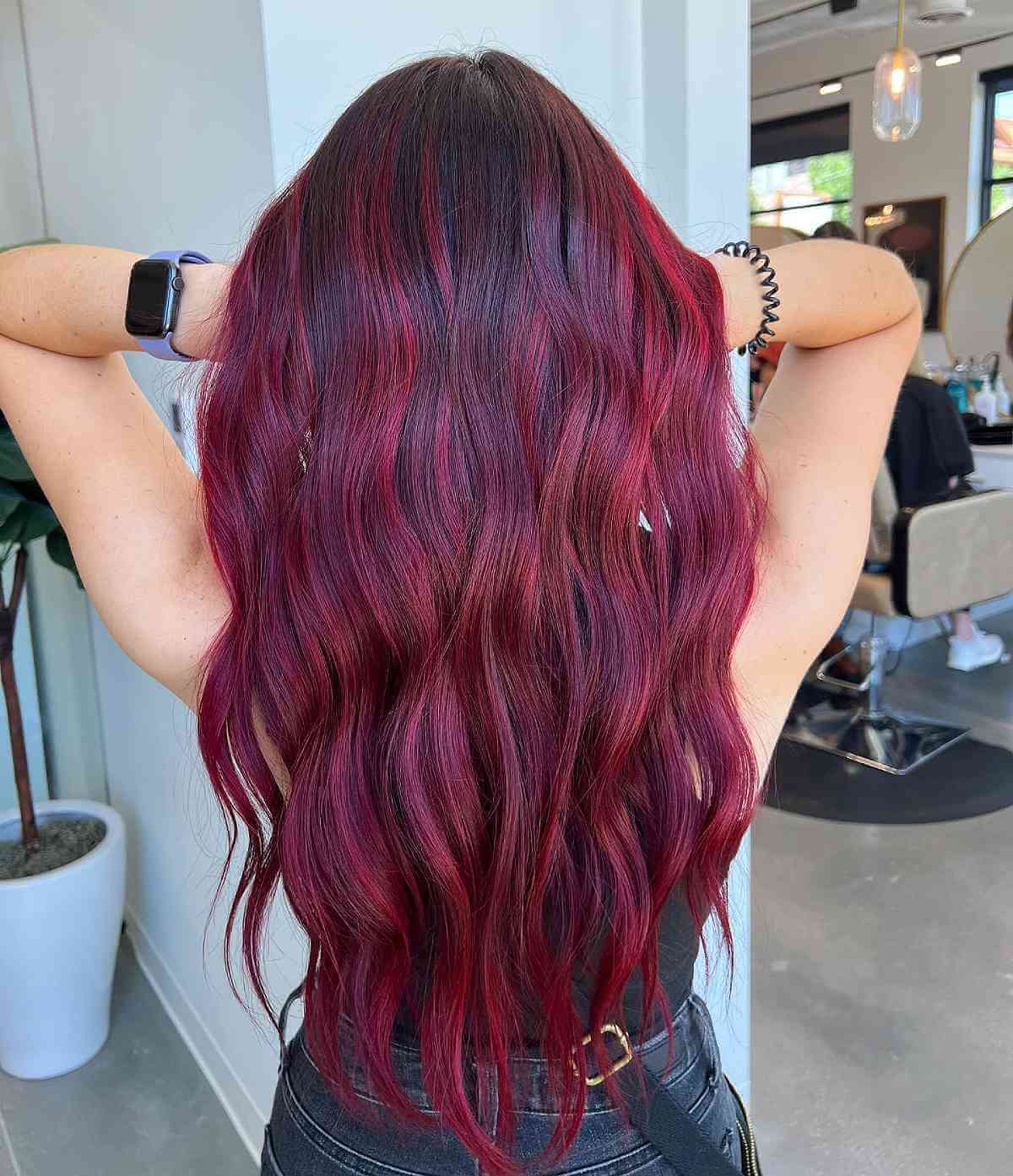 Beautiful Crimson Red Hair Color Shades for Women 2020 | Voguetypes | Deep red  hair, Hair color burgundy, Hair styles