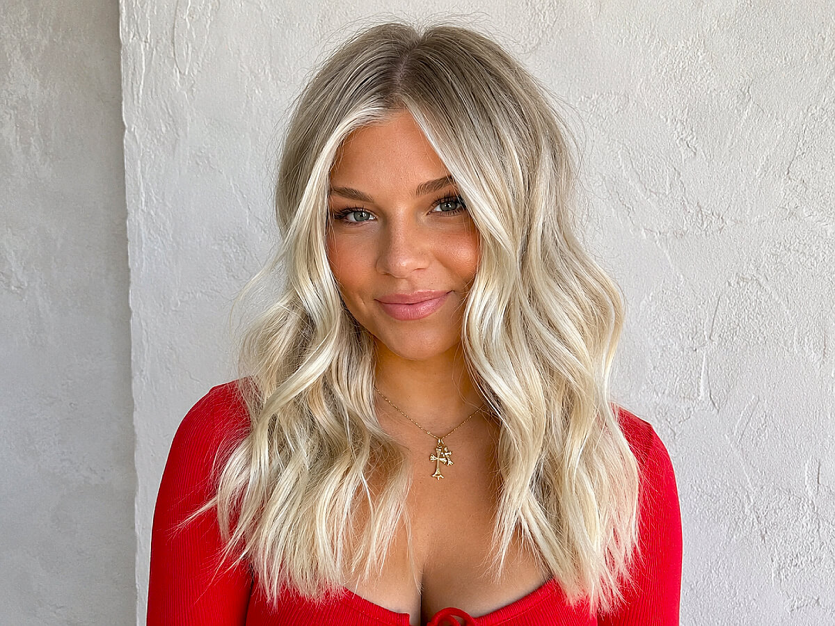 Scandanavian blonde hair