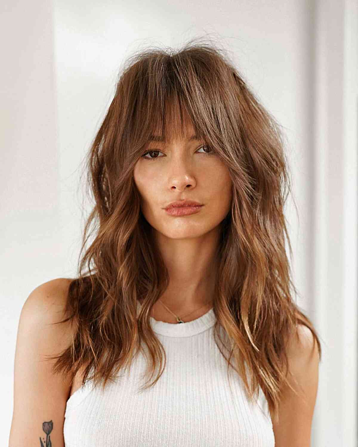 See-Through Fringe with Texture