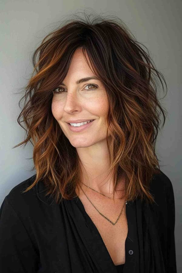 100+ Cute & Easy Shoulder-Length Haircuts for 2024