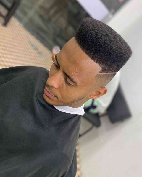 A Sharp High Top Fade Cut