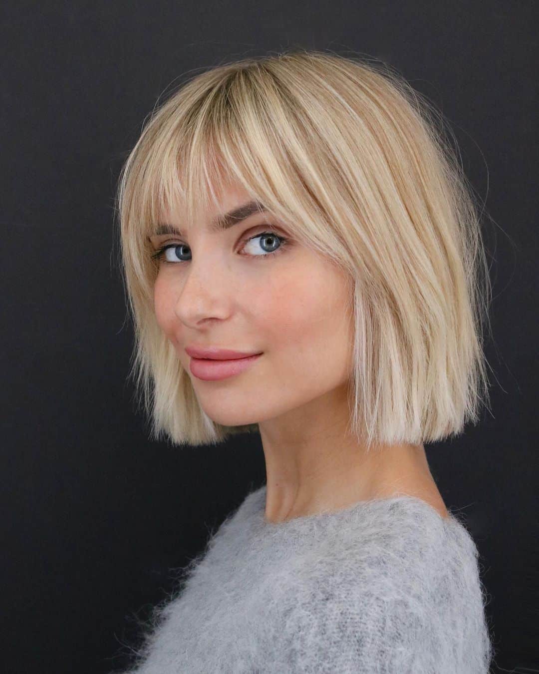20 Best Short Hair with Bangs Hairstyle Ideas