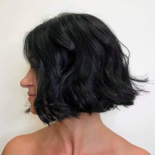 Short Bob with thicker hair