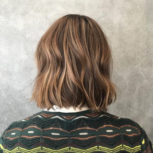 Thin Light Brown Hair with Soft Honey Highlights