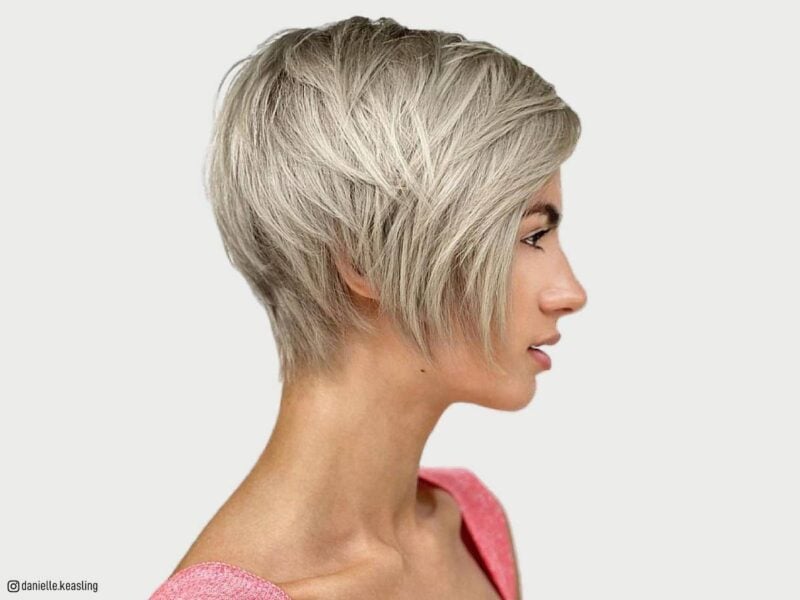 23 Prettiest Platinum Pixie Cuts For Cooler Blonde Crop