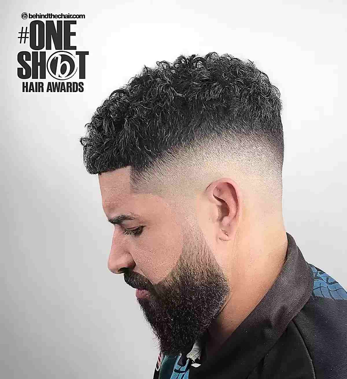 Short Clean High Skin Fade with Line-Up and Texture for Guys