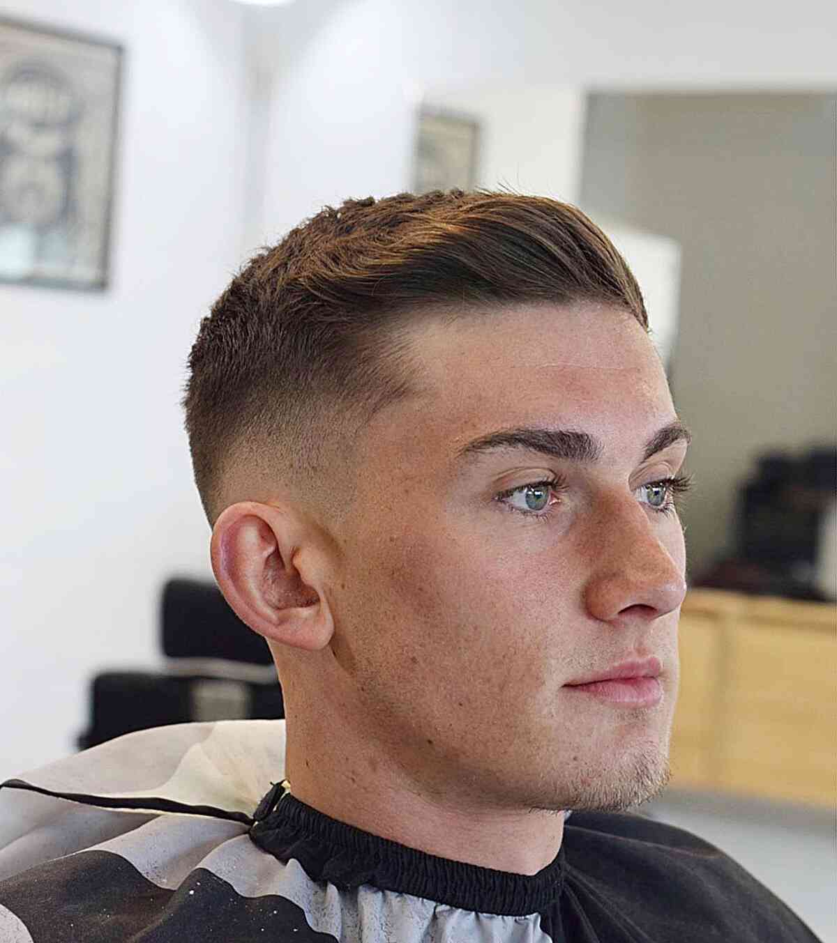 20 Best Comb Over Fade Haircut 2023