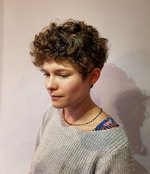 Current Short Hairstyles For Curly Hair