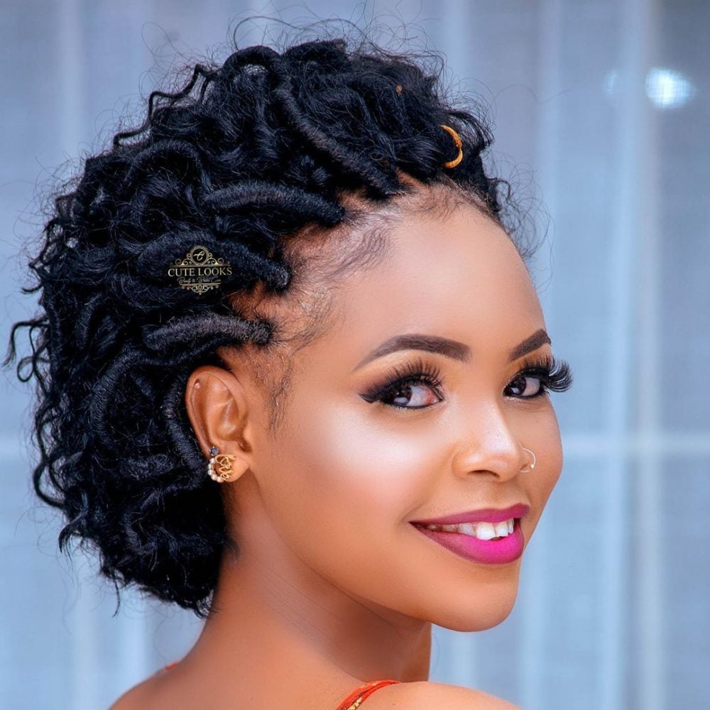 16 Trendiest Ways to Style Short Faux Locs Right Now Archibald Asaints