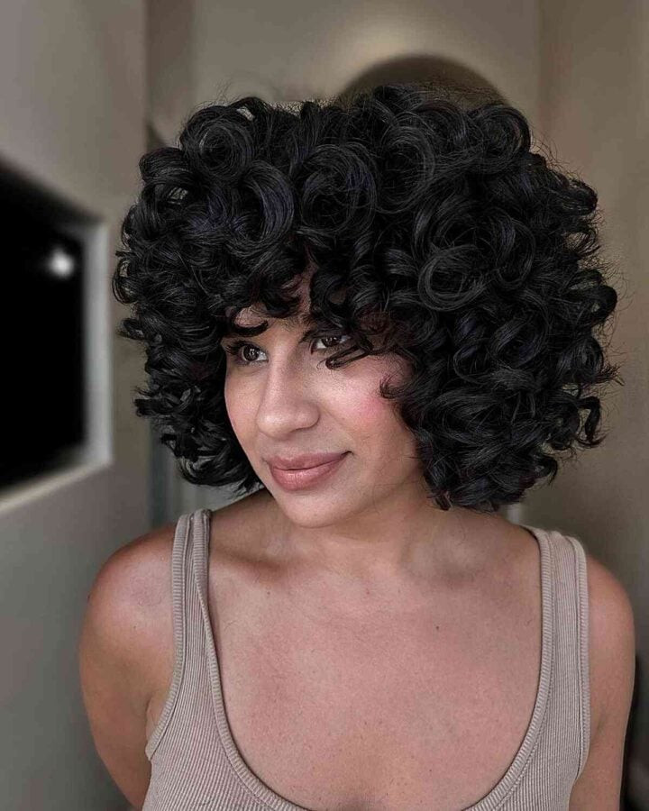 70+ Trendy Short Curly Haircuts & Hairstyles for 2024
