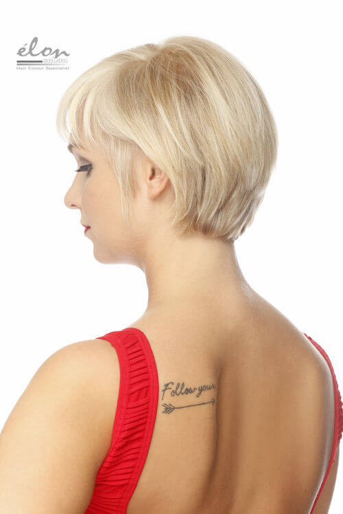 Short Hairstyles For Fine Hair Back View