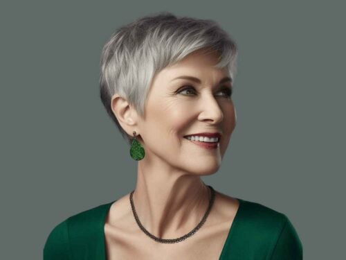 Short haircuts for women over 60