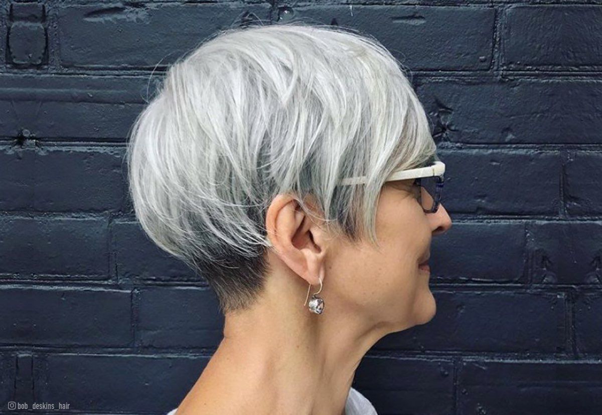 3 Flattering Short Hairstyles for Women Over 3 with Glasses