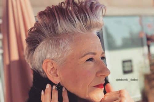 The most popular short hairstyles for women over 50