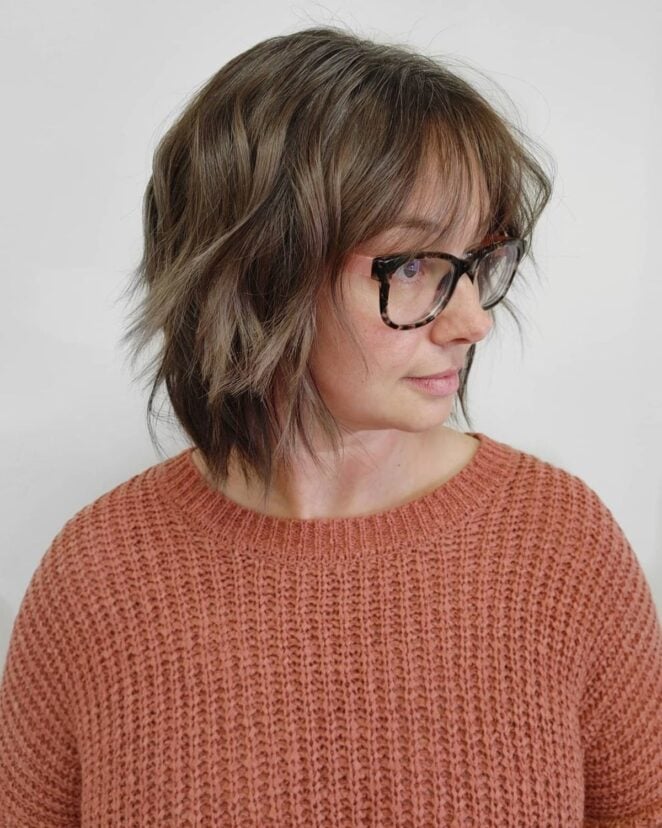 These 33 Short Shaggy Bob Haircuts Are The On Trend Look Right Now