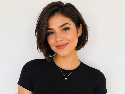 Short low-maintenance hairstyles for women