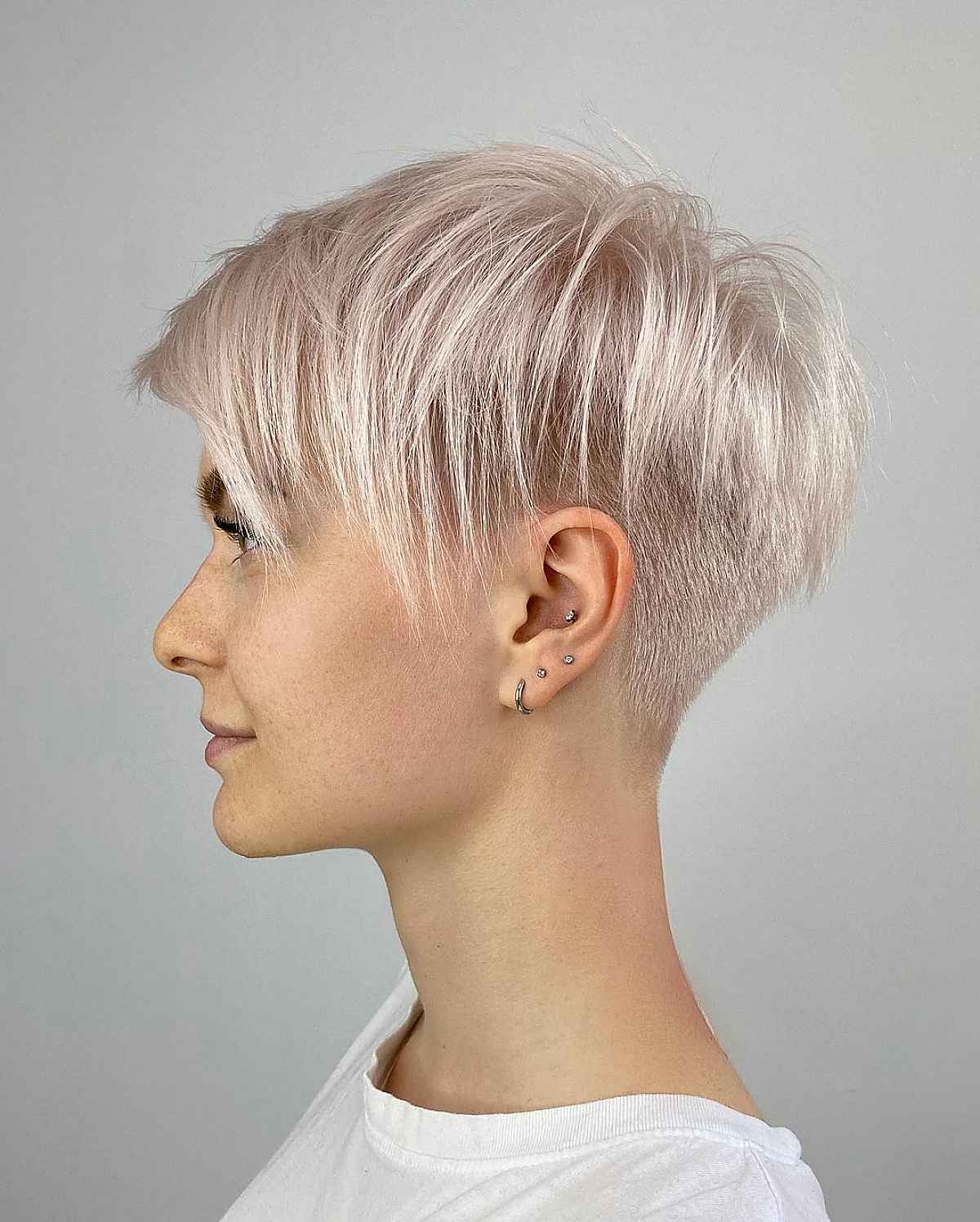 Trendy Short Pixie with Layers