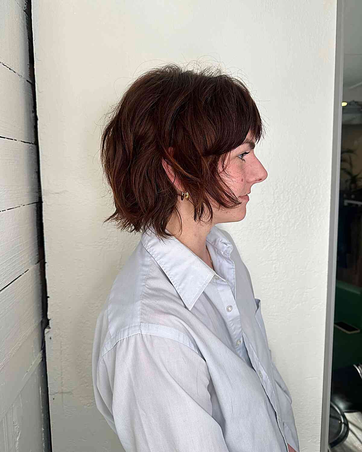 Short Razor Cut Bobbed Hair with Layers and Texture