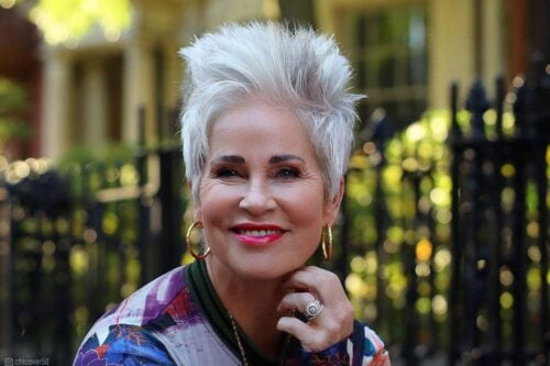 Short spiky haircuts for women over 60