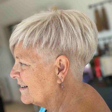 Short Tapered Pixie With Choppy Layers For Old Women 375x375 