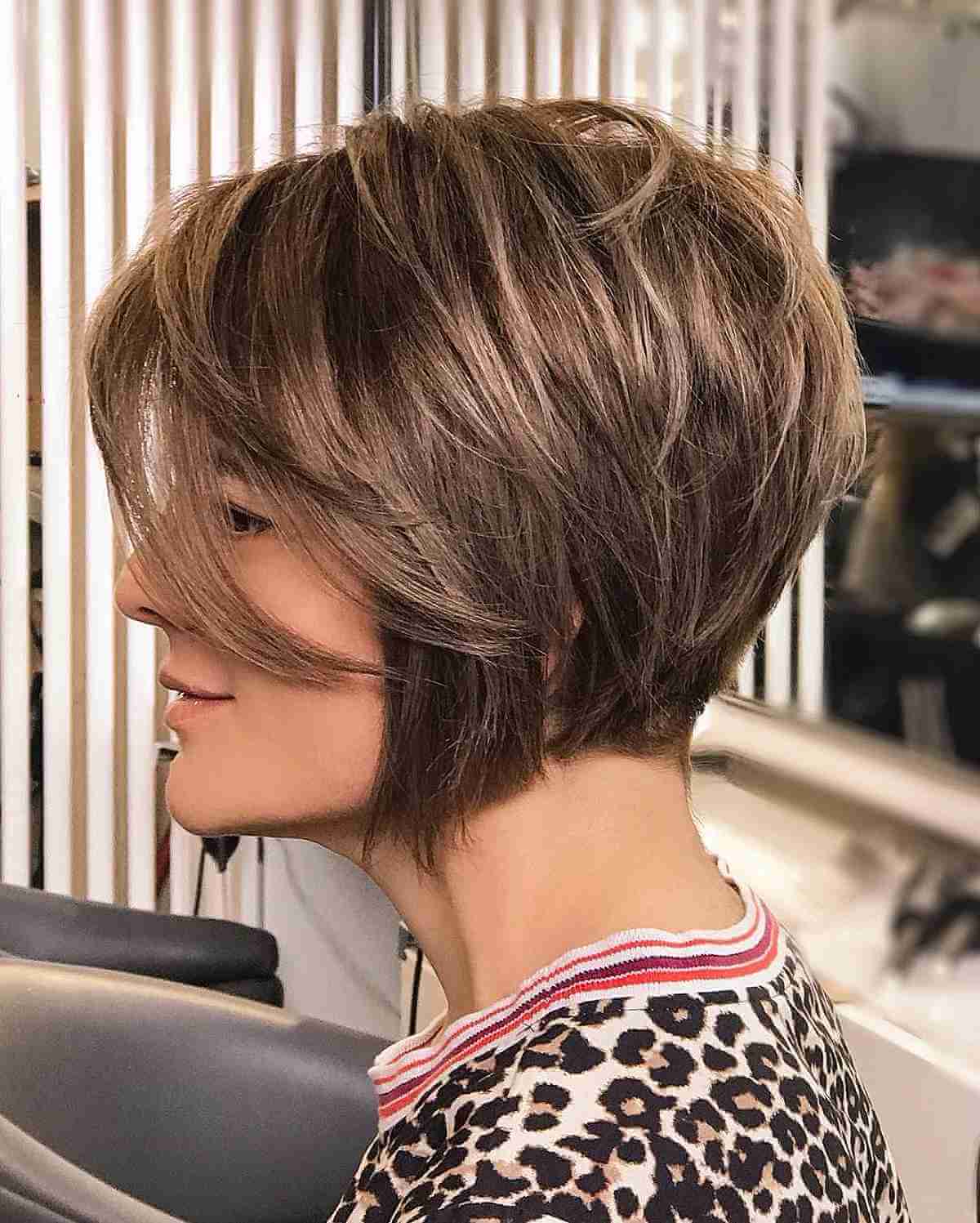 20 Back View Of Short Layered Haircuts To Inspire You