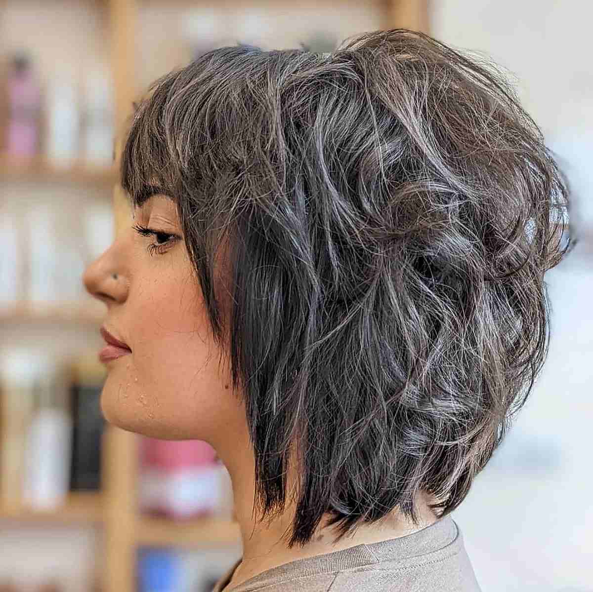 20 Short Haircuts for Thick Hair to Look Voluminous - Short Hairstyless