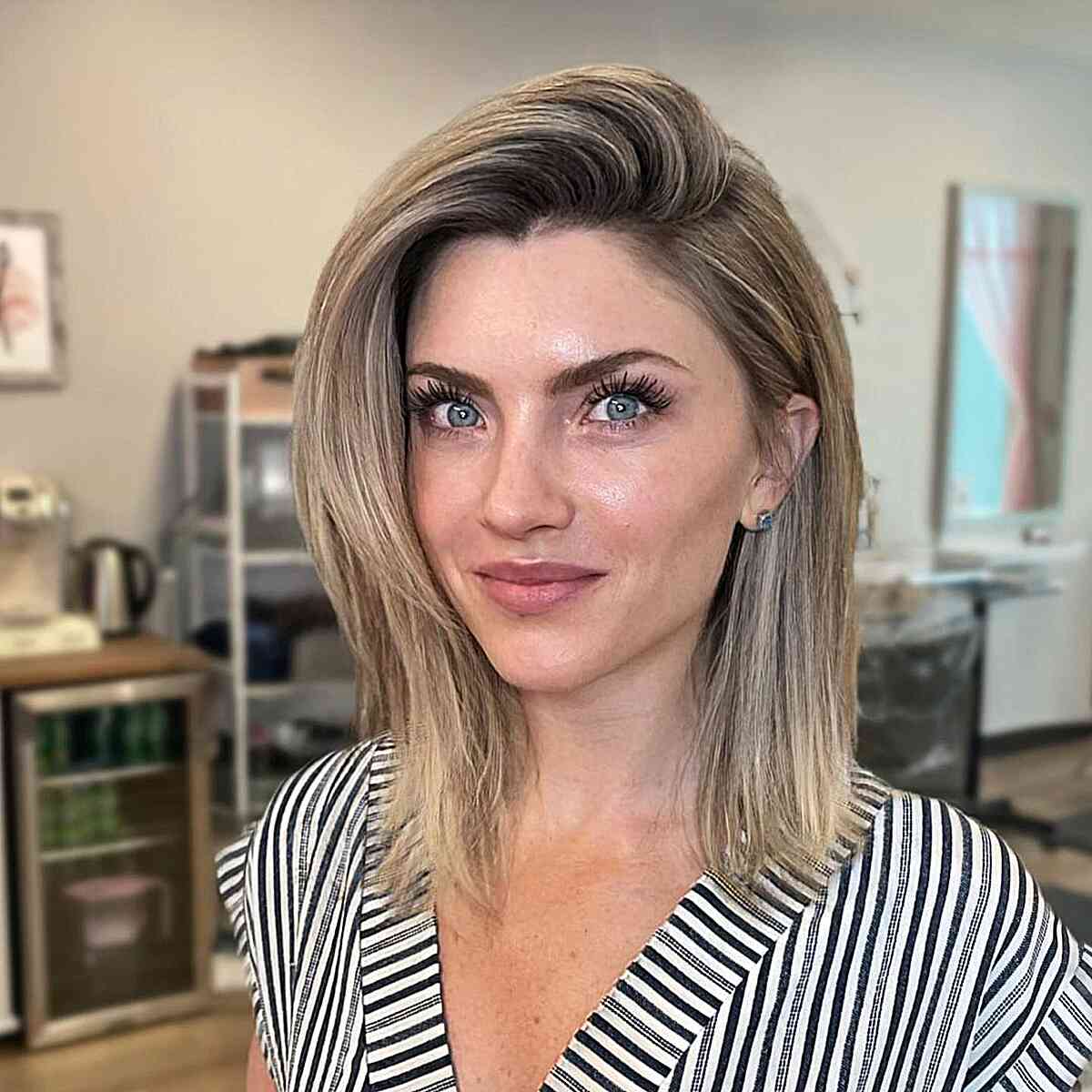Shoulder-Length Bob Hairstyle for Women