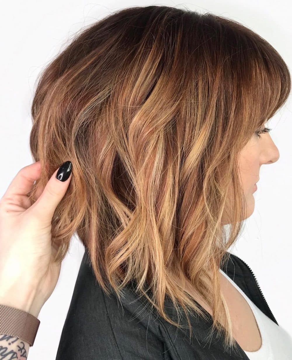 26 Long Angled Bob Haircuts for a Cool, Dramatic Look