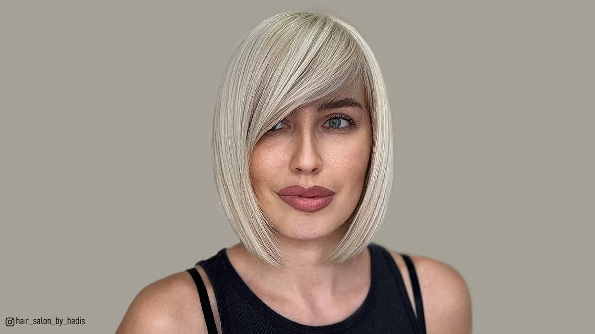 Shag haircut with side bang | Here's another medium length haircut tutorial  for you guys. For this one I do a shag haircut with side bangs. | By Matt  Beck | So