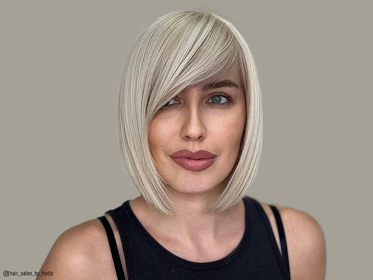 43 Flattering Hairstyles with Side Bangs for Every Face Shape & Length