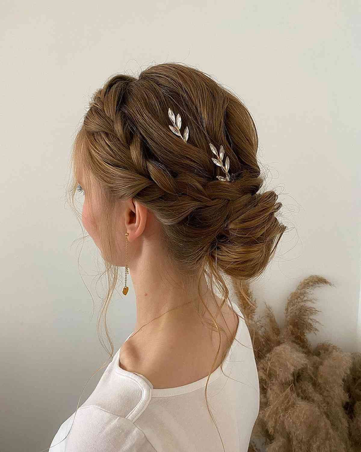 Side Braids for Quinceanera Hairstyles