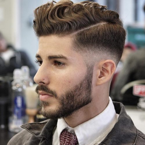 Side Part with Classic Tapered Sides