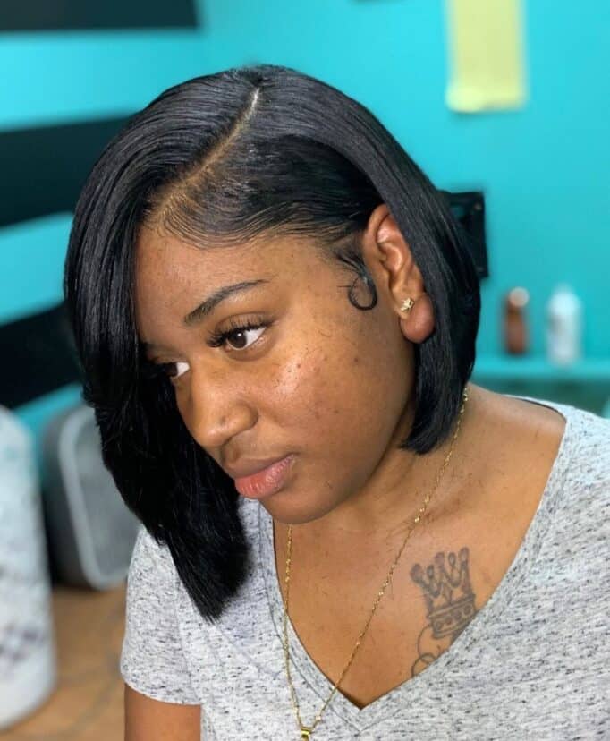 23 Sleekest Sew In Bob Hairstyles For Naturally Black Hair