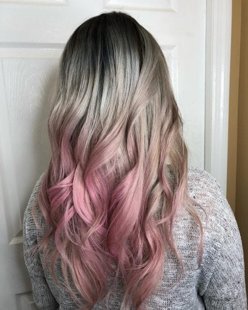 Silver and Pink